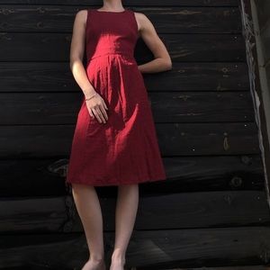 Fatface red dress NWOT